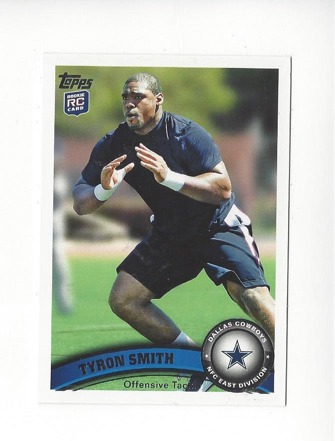 2011 Topps #69 Tyron Smith RC
