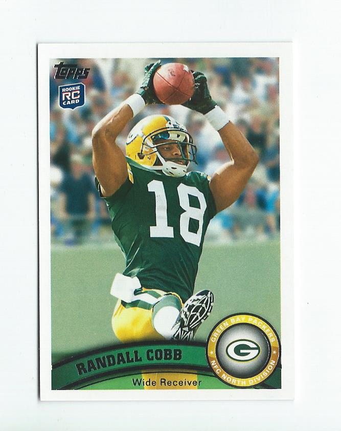 2011 Topps #149A Randall Cobb RC/(leaping catch)