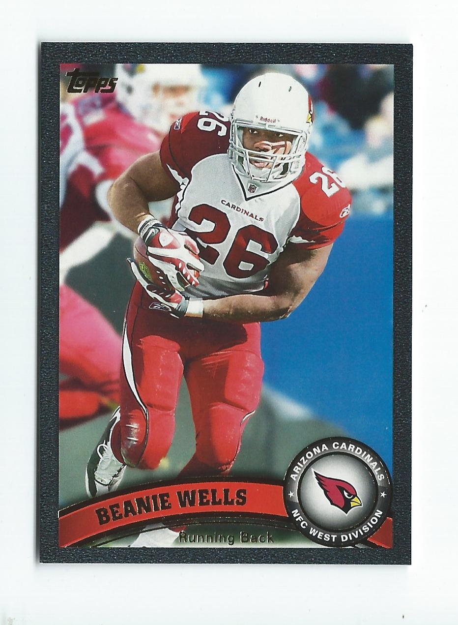 2011 Topps Black #68 Beanie Wells