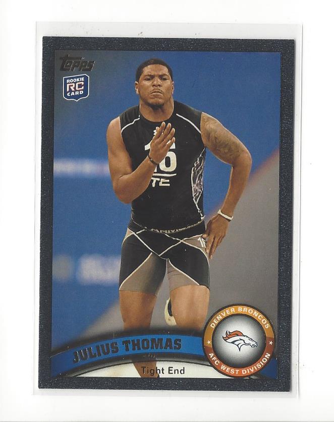 2011 Topps Black #132 Julius Thomas