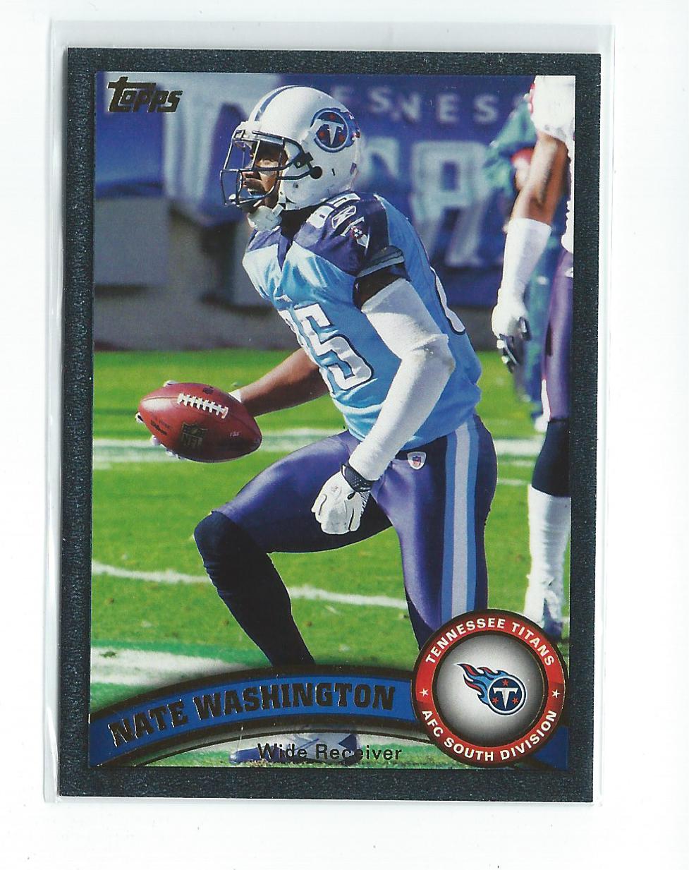 2011 Topps Black #148 Nate Washington