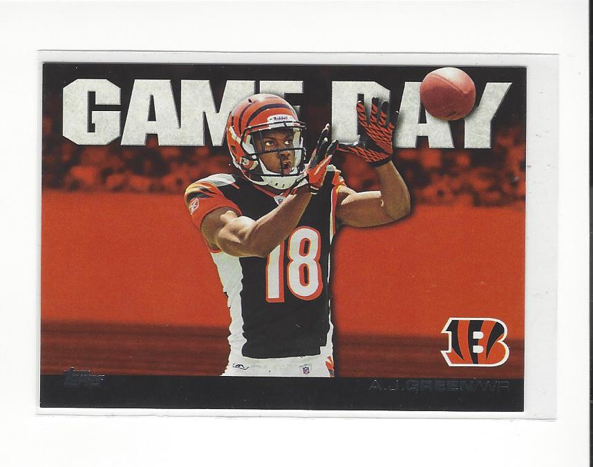 2011 Topps Game Day #GDAG A.J. Green