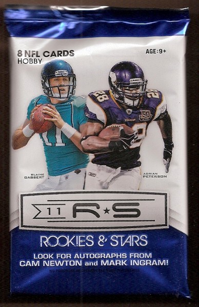 2011 Rookies and Stars Football Hobby Pack