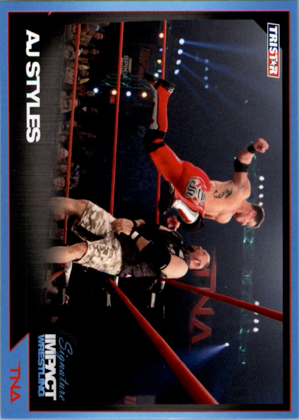 2011 TRISTAR TNA Signature Impact #24 AJ Styles