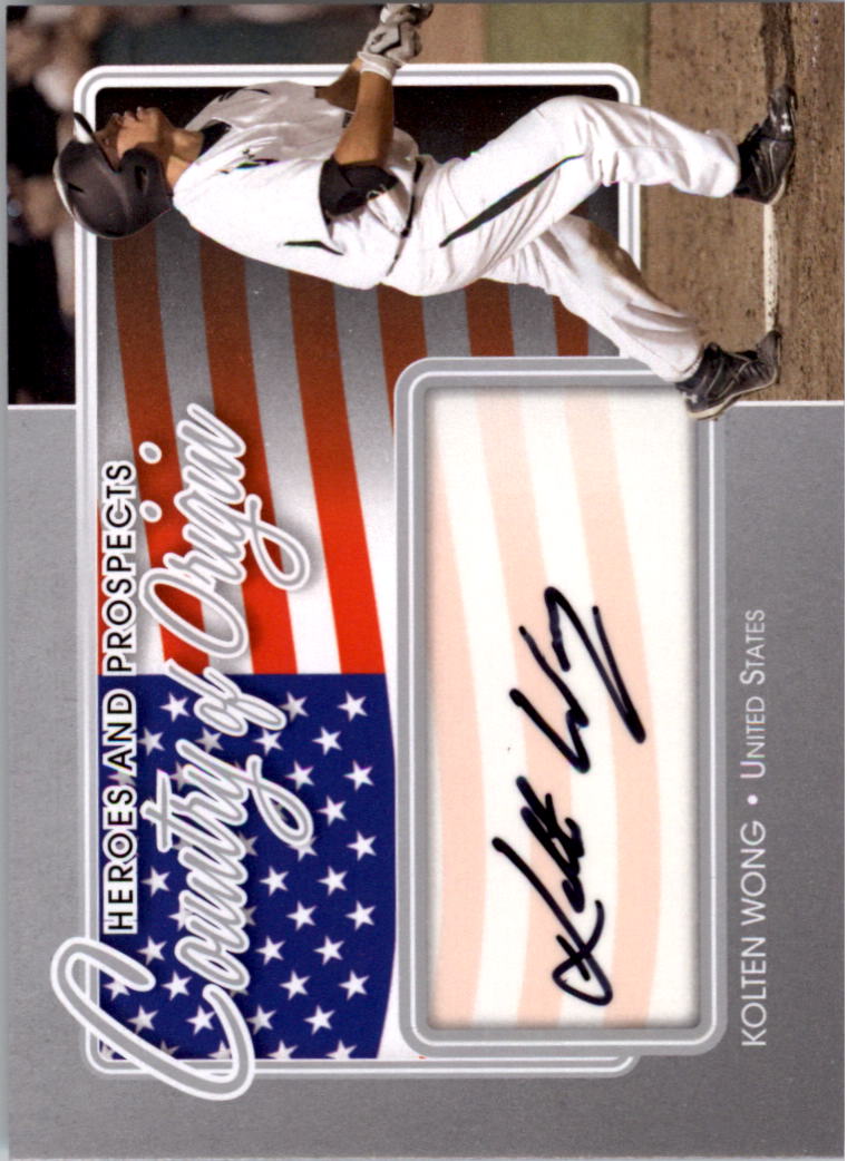 2011 ITG Heroes and Prospects Country of Origin Autographs Silver #KW Keenyn Walker S2