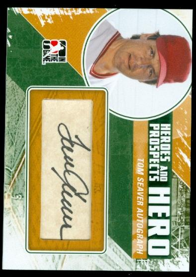 2011 ITG Heroes and Prospects Heroes Autographs #TS2 Tom Seaver S2