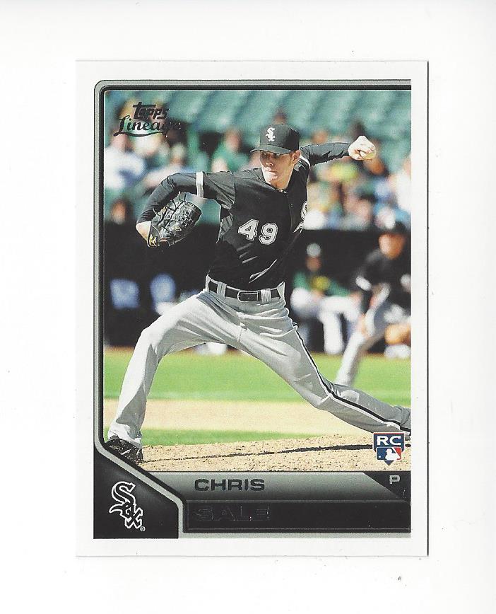 2011 Topps Lineage #29 Chris Sale RC