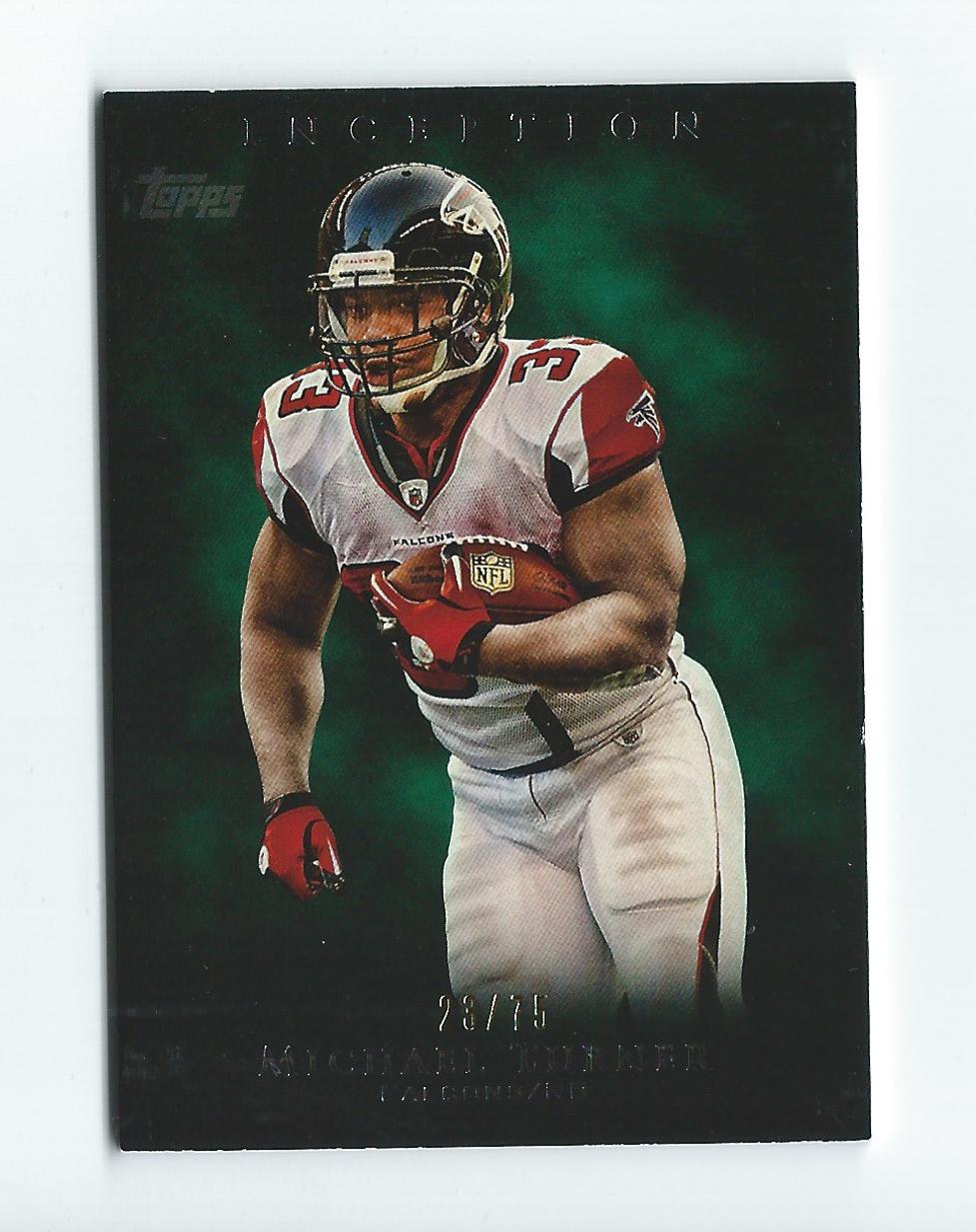 2011 Topps Inception Green #85 Michael Turner