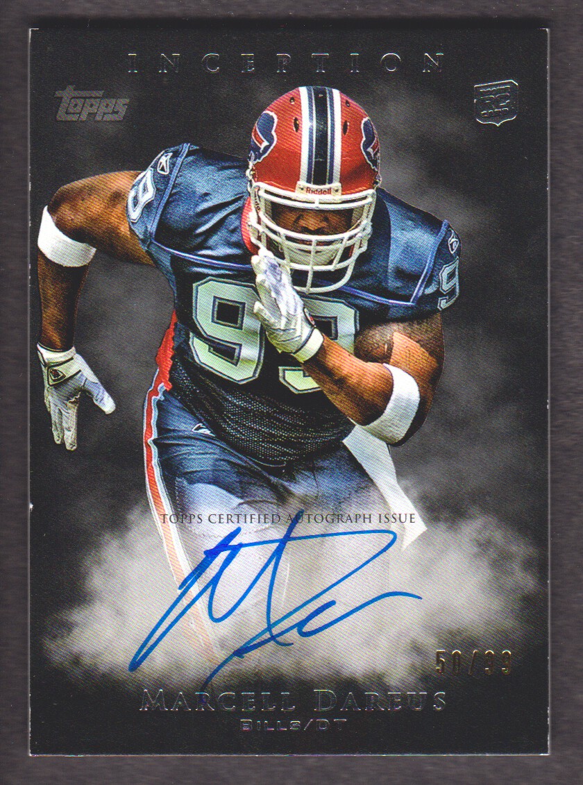 2011 Topps Inception Gray #133 Marcell Dareus AU