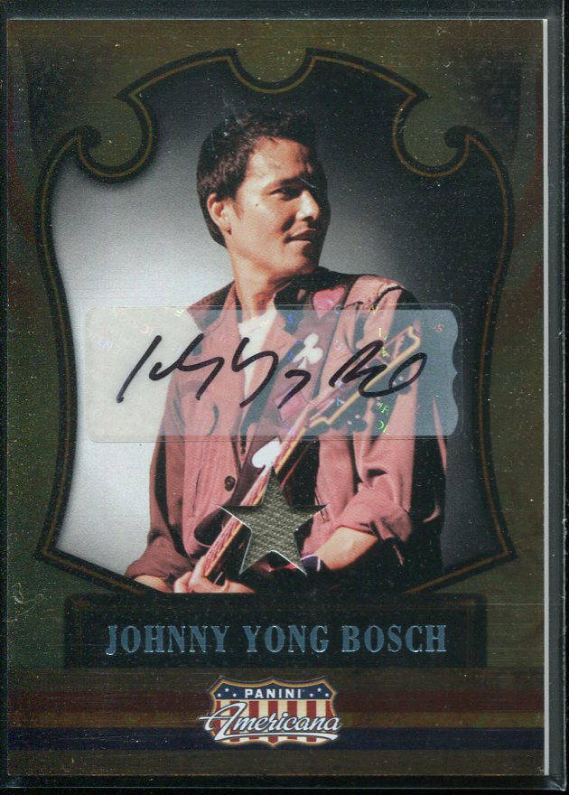 2011 Panini Americana Private Stars Signature Materials 39 Johnny