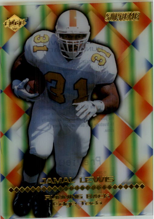 2000 Collector's Edge Supreme EdgeTech Previews #ET37 Jamal Lewis