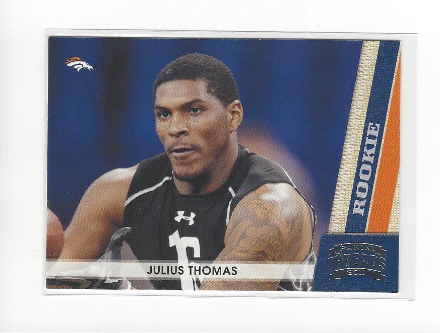 2011 Panini Threads #202 Julius Thomas RC