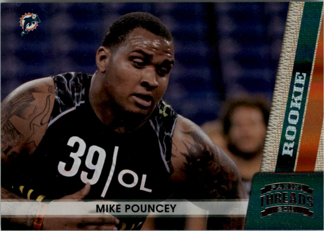 2011 Panini Threads Silver #218 Mike Pouncey
