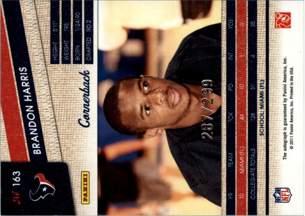 2011 Panini Threads Football Card Pick (Inserts) - Picture 29 of 223