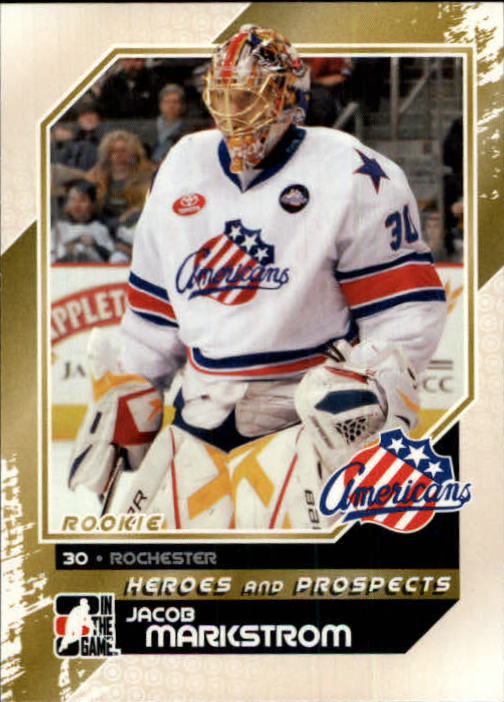 2010-11 ITG Heroes and Prospects #168 Jacob Markstrom
