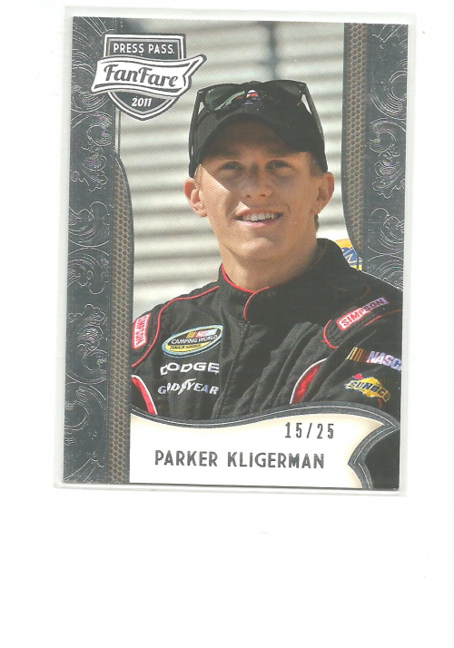 2011 Press Pass FanFare Silver #65 Parker Kligerman