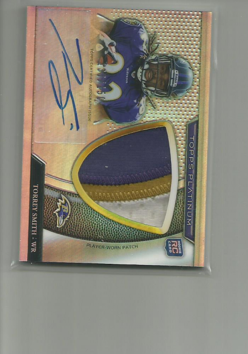 Torrey Smith Autographed Memorabilia