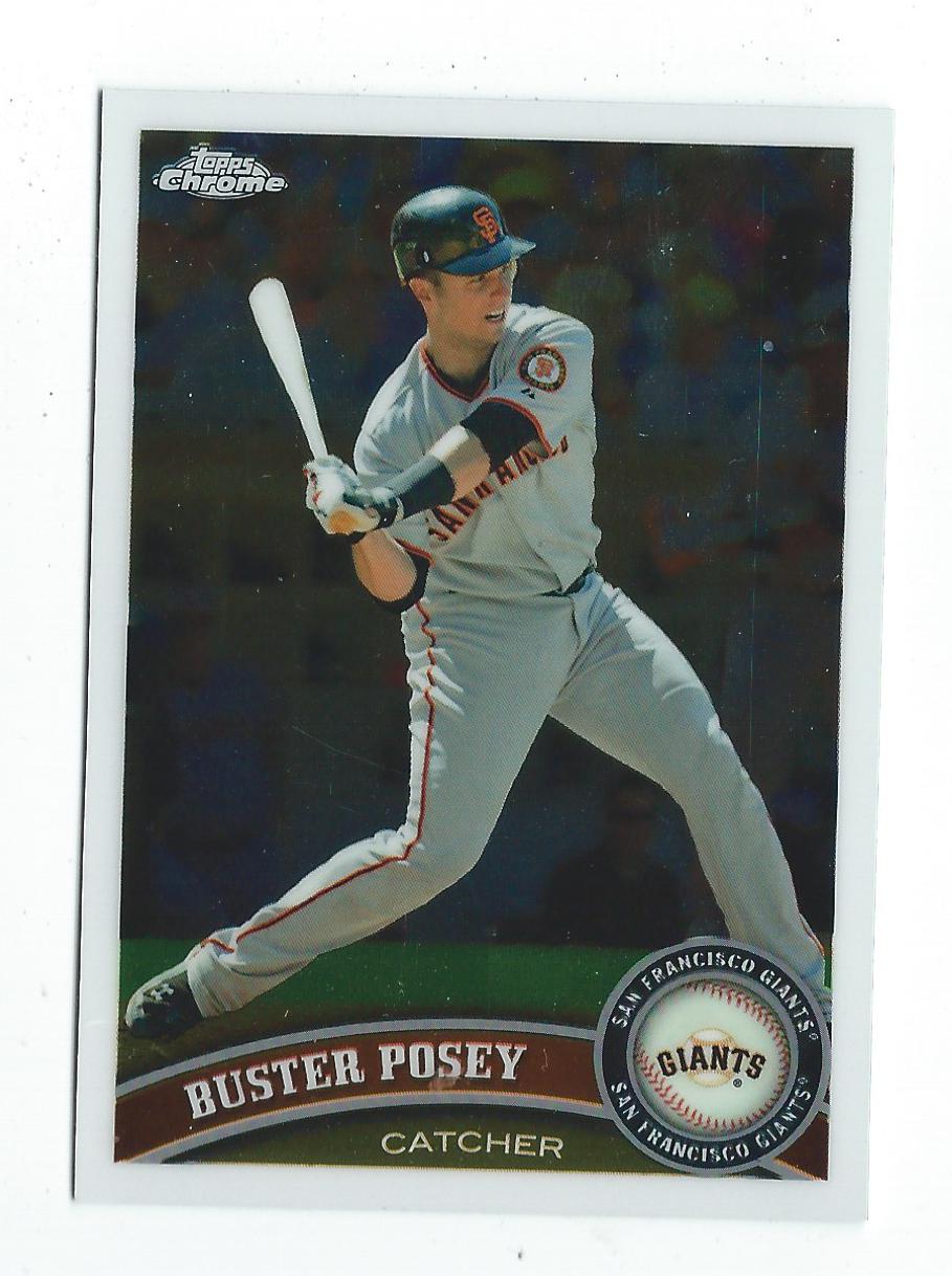 2011 Topps Chrome #1 Buster Posey