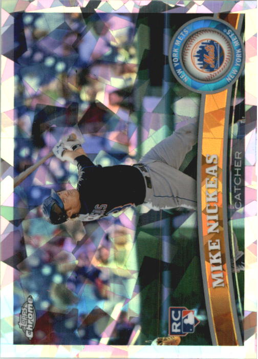 2011 Topps Chrome Atomic Refractors #189 Mike Nickeas