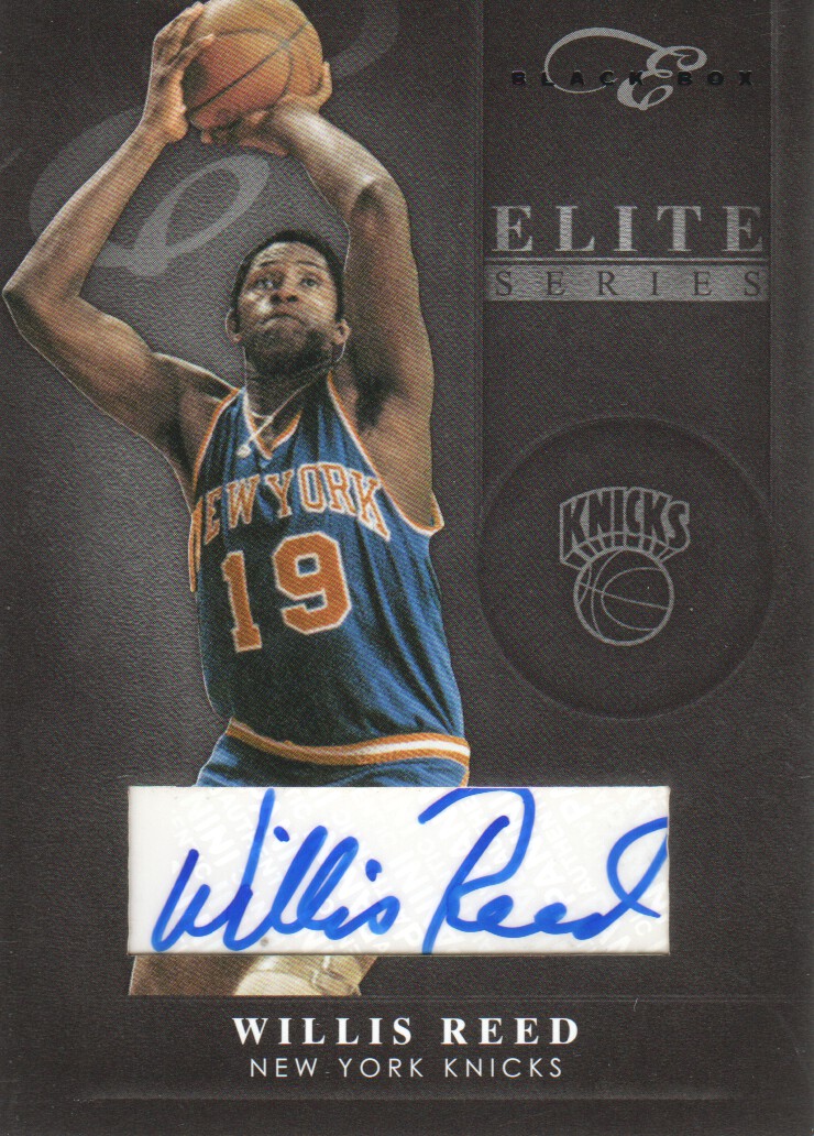 2010-11 Elite Black Box Elite Series Signatures #7 Willis Reed/10
