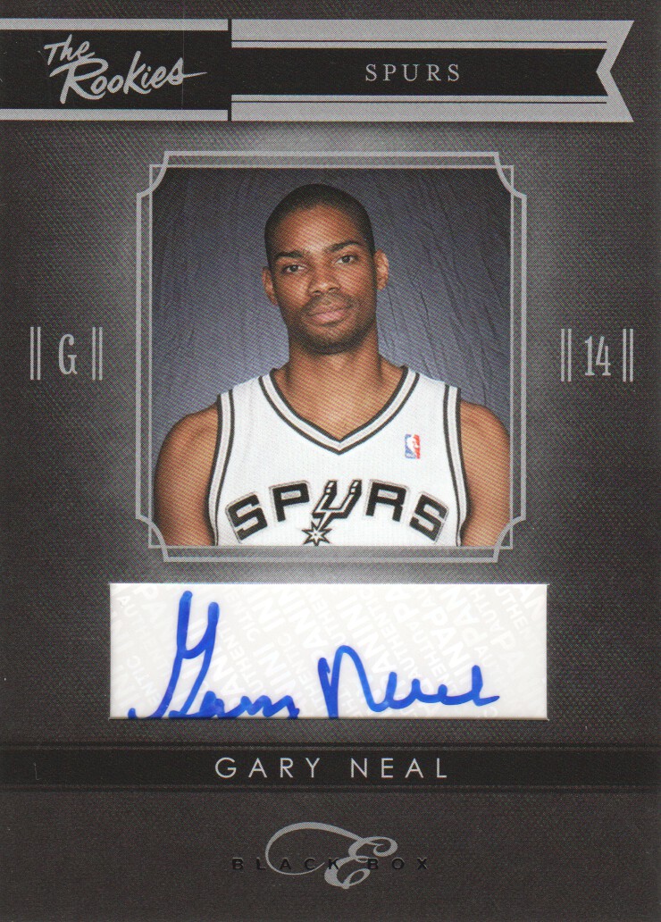 2010-11 Elite Black Box The Rookies Signatures #5 Gary Neal/149