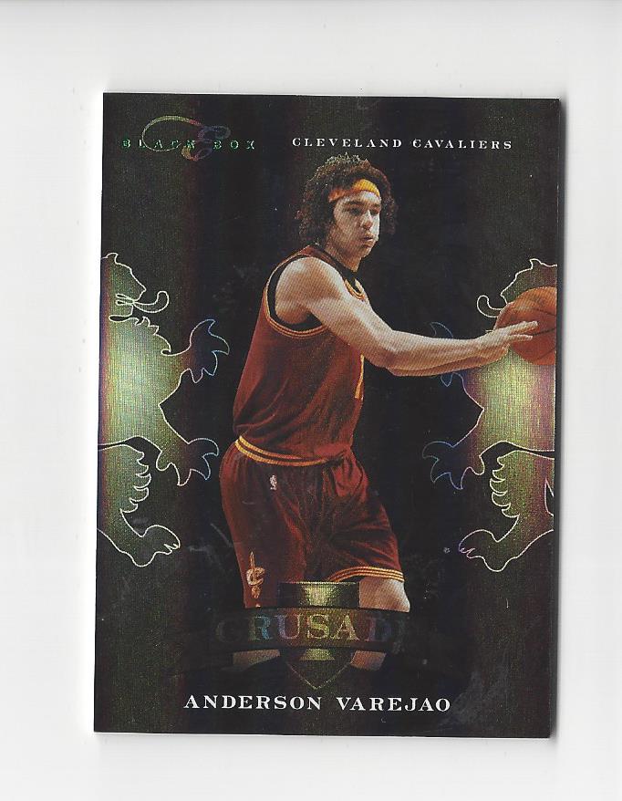 Cavaliers #17 Anderson Varejao Black Golden Edition 2021 Jersey Authentic