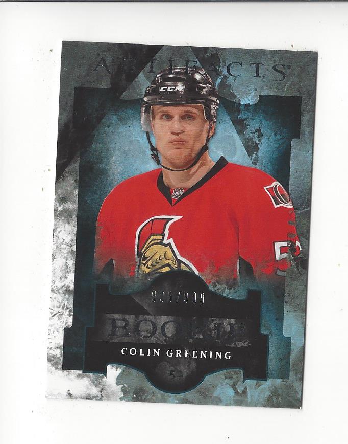 2011-12 Artifacts #183 Colin Greening RC