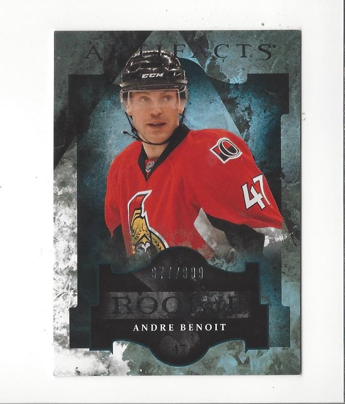 2011-12 Artifacts #184 Andre Benoit RC