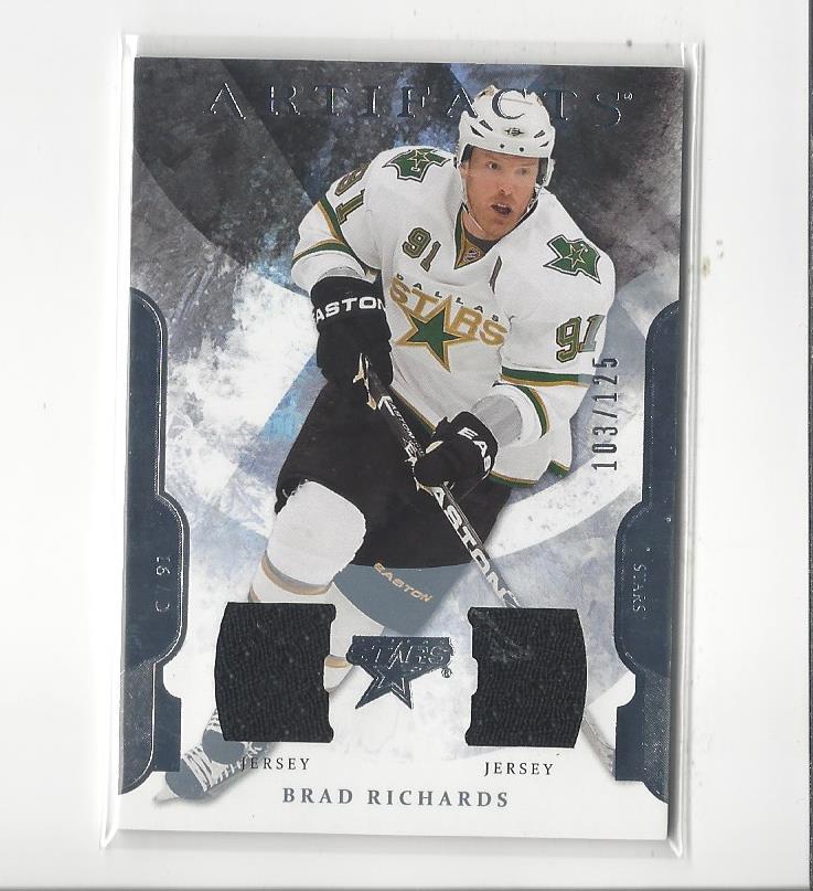 2011-12 Artifacts Jerseys #35 Brad Richards