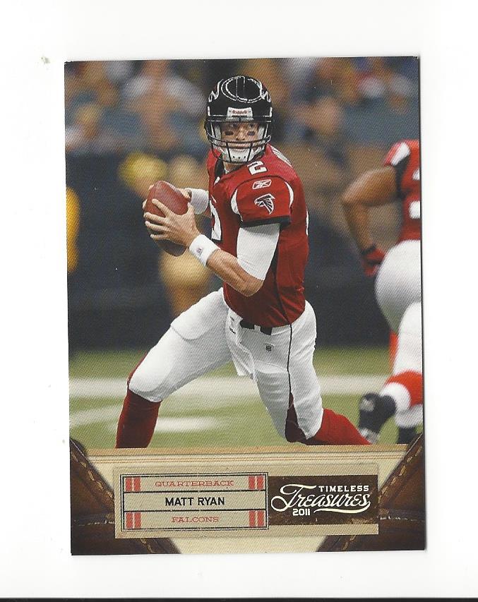 2011 Timeless Treasures Silver #63 Matt Ryan