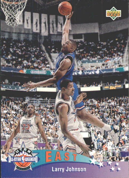 1992-93 Upper Deck International Italian #3 Larry Johnson AS