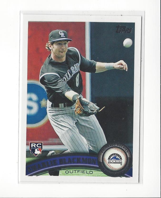 2011 Topps Update #US231 Charlie Blackmon RC