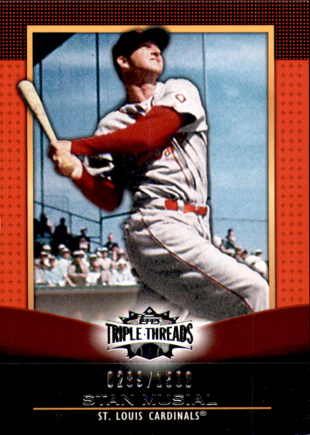 2011 Topps Triple Threads #55 Stan Musial