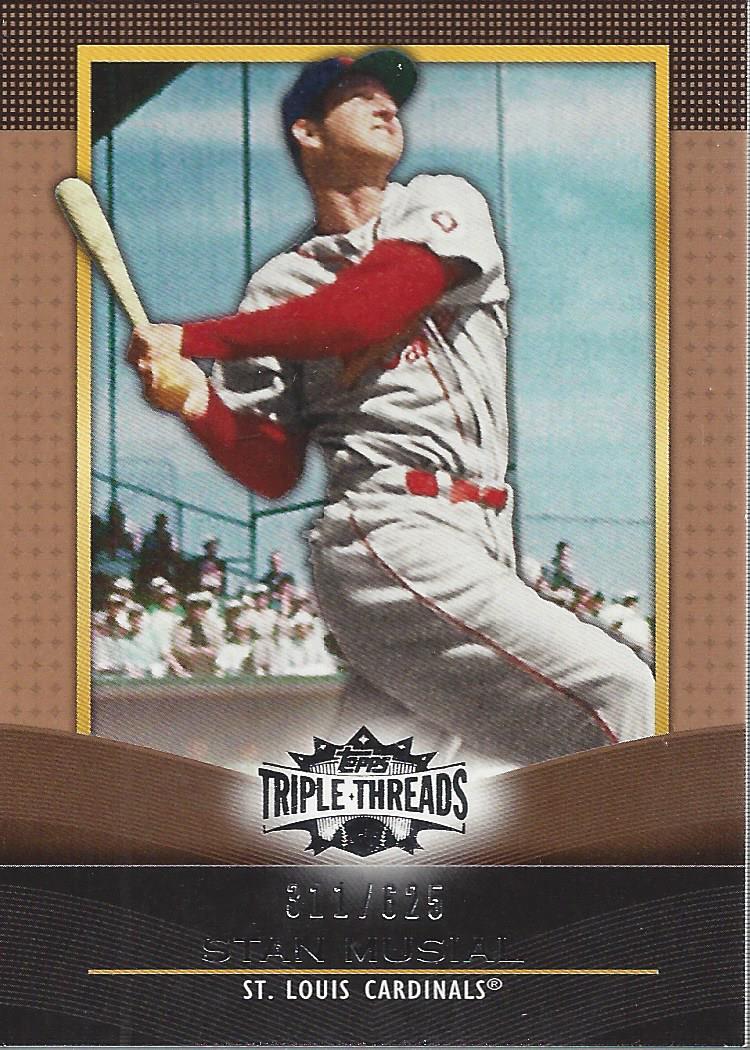 2011 Topps Triple Threads Sepia #55 Stan Musial