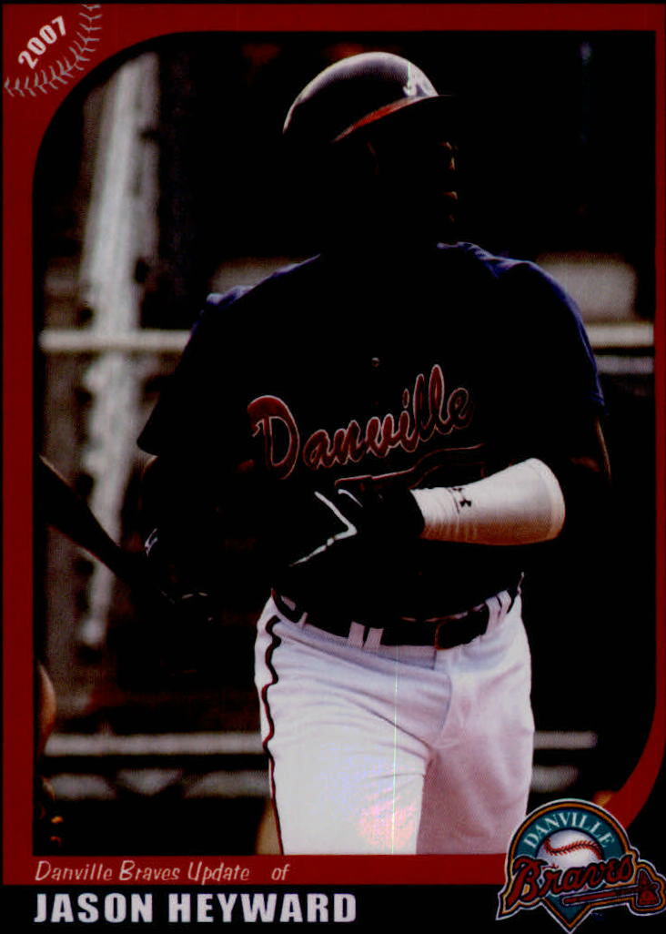 2007 Danville Braves Update Grandstand #3 Jason Heyward