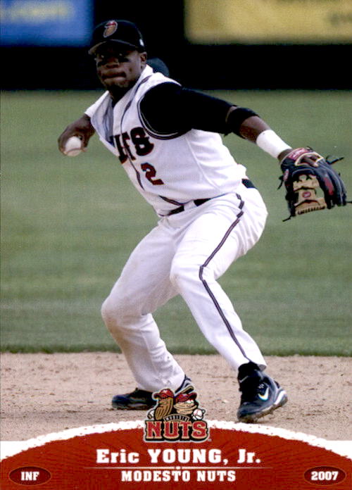 2007 Modesto Nuts Grandstand #31 Eric Young Jr.