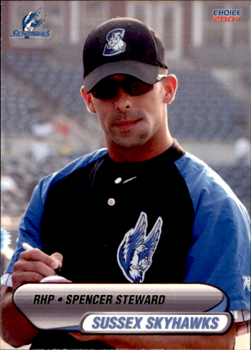 2007 Sussex Skyhawks Choice 8 Spencer Steward Burbank