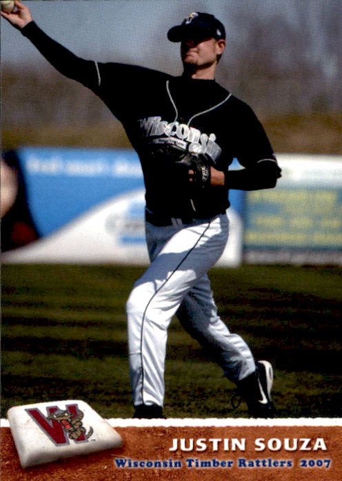 2007 Wisconsin Timber Rattlers Grandstand #23 Justin Souza
