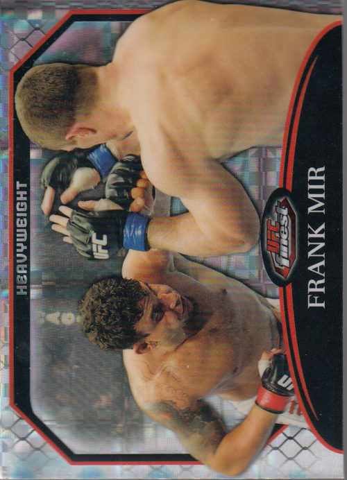 2011 Finest UFC X-Fractors #19 Frank Mir