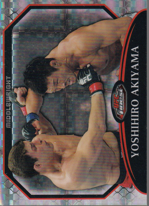 2011 Finest UFC X-Fractors #87 Yoshihiro Akiyama