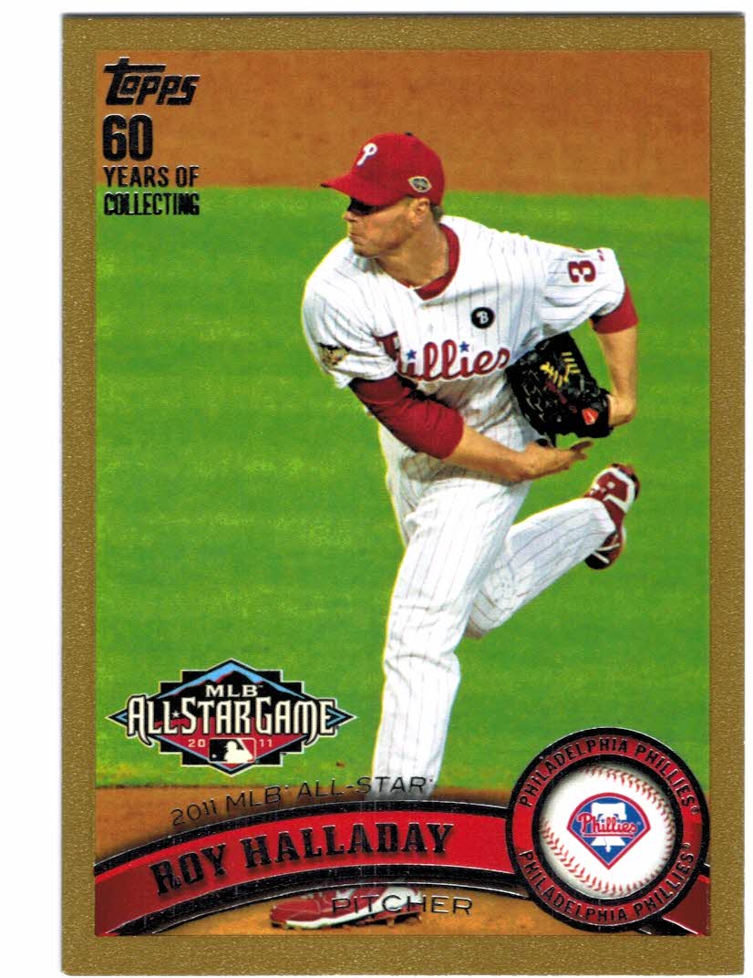 2011 Topps Update Gold #US85 Roy Halladay