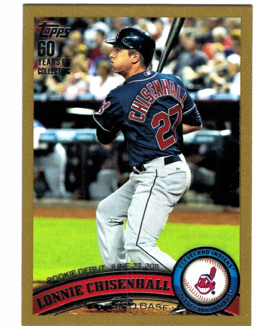 2011 Topps Update Gold #US193 Lonnie Chisenhall