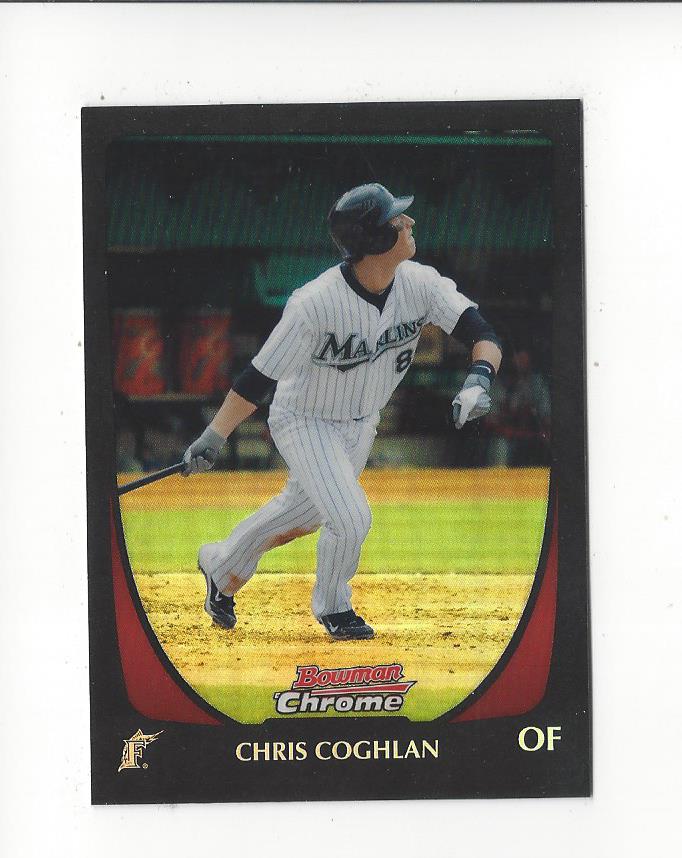 2011 Bowman Chrome Refractors #104 Chris Coghlan