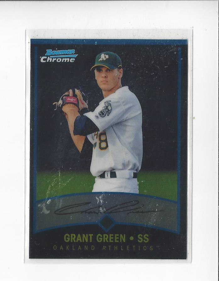 2011 Bowman Chrome Throwbacks #BCT7 Grant Green