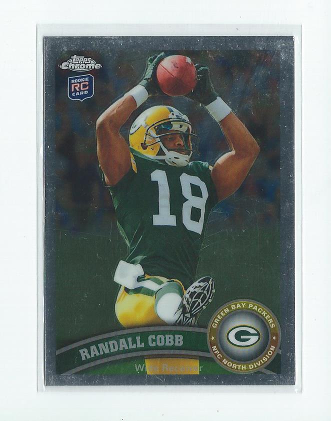 2011 Topps Chrome #93A Randall Cobb RC/(overhead catch)