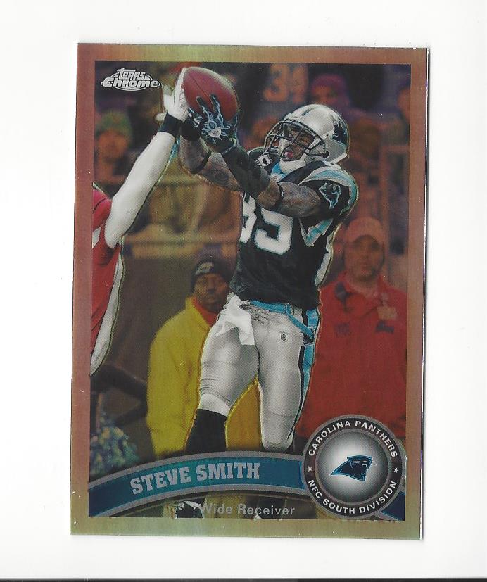 2011 Topps Chrome Refractors #23 Steve Smith