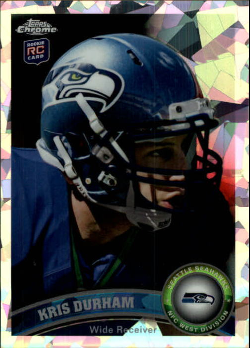 2011 Topps Chrome Crystal Atomic Refractors #89 Kris Durham