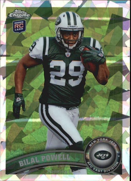 2011 Topps Chrome Crystal Atomic Refractors #128 Bilal Powell
