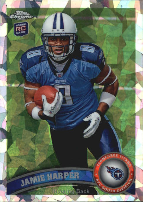 2011 Topps Chrome Crystal Atomic Refractors #181 Jamie Harper
