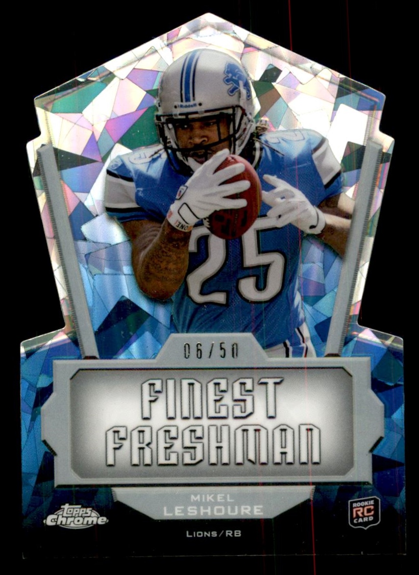 2011 Topps Chrome Finest Freshman Crystal Atomic Refractors #FFML Mikel Leshoure